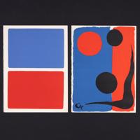 2 Offset Lithograph Prints Alexander Calder (After), Ellsworth Kelly (After) - Sold for $1,088 on 10-10-2026 (Lot 154).jpg